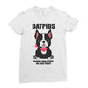 batpigs! Ladies Fitted T-Shirt