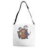ded, dead, and deadly Adjustable Strap Totes