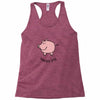 happy pig Racerback Tank