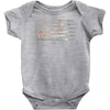 Vintage Usa Flag Baby Onesie