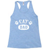 cat dad Racerback Tank