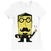 mr. fancypants Ladies Fitted T-Shirt