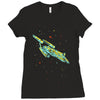 uss millennium enterprise Ladies Fitted T-Shirt