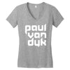 paul van dyk house Women's V-Neck T-Shirt