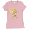 the moon Ladies Fitted T-Shirt