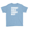 chubby girls cuddle best Youth Tee
