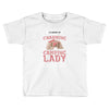 camping lady Toddler T-shirt