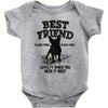 Best Friend Pug Baby Bodysuit
