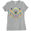 sea the symmetry Ladies Fitted T-Shirt