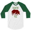 hantin hog 3/4 Sleeve Shirt