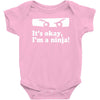 it's ok i'mk a ninja Baby Onesie