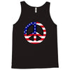 flag us flag peace independence day Tank Top