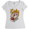 polaroid Women's Triblend Scoop T-shirt