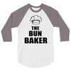 the bun baken 3/4 Sleeve Shirt