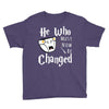 He Who Must Now Be Changed Youth Tee