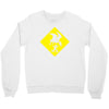 pterosaur warning Crewneck Sweatshirt