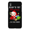 baby 1st christmas iPhoneX Case