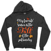 my favorite season is the fall of the patriarchy Zipper Hoodie