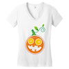 pumpkin! Women's V-Neck T-Shirt