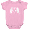 wings letter a Baby Onesie