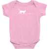 rope heart cat Baby Bodysuit