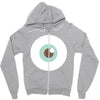 eye Zipper Hoodie