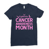 breast cancer awareness month Ladies Fitted T-Shirt