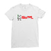 may the panda force be with you Ladies Fitted T-Shirt