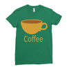 coffee (4) Ladies Fitted T-Shirt
