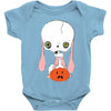 skull bunny Baby Bodysuit
