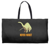 never forget Weekender Totes
