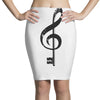 the music is the key Pencil Skirts