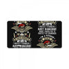 I'm A Veteran Dad T Shirt License Plate