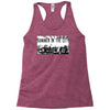 summer in the city Racerback Tank