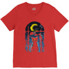 moon visitor V-Neck Tee