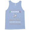 aquarius christmas ugly sweater Tank Top