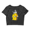 breaking bad lego parody Crop Top