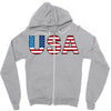 usa Zipper Hoodie