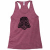 word vader Racerback Tank