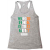 WHO THE FOOK IS THAT GUY Racerback Tank