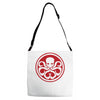 red skull logo avengers marvel comics gift Adjustable Strap Totes