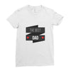 THE BEST DAD Ladies Fitted T-Shirt