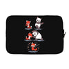 red fusion Laptop sleeve
