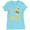 i beer beer Ladies Fitted T-Shirt