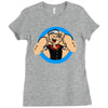 popeye le marin Ladies Fitted T-Shirt