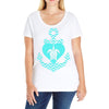 sea turtles Ladies Curvy T-Shirt