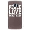 peace. love. sandy feet. Samsung Galaxy S7 Edge