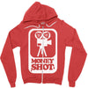 money shot Zipper Hoodie