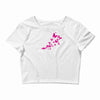 banksy psycho Crop Top