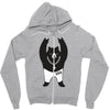 Black Bear Metal Zipper Hoodie